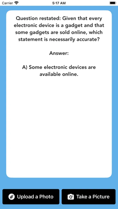 LSAT AI - Scan & Solve Prep应用截图