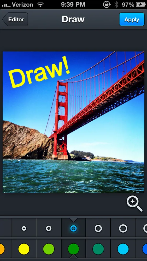 Tangkapan layar Paint on Photos: Draw, Add Text, Stickers, Collage, Frames, Filters & Effects to Pictures