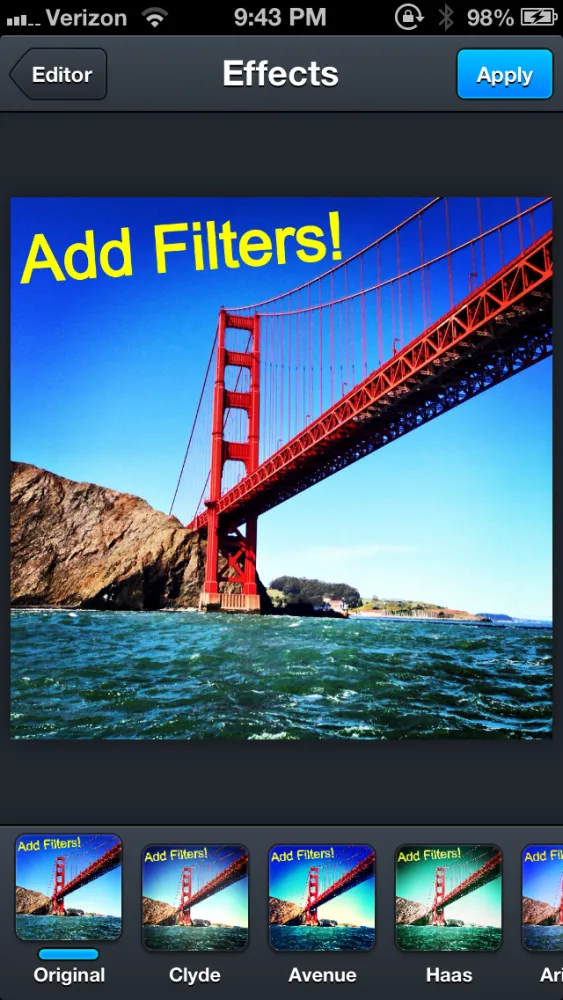 Tangkapan layar Paint on Photos: Draw, Add Text, Stickers, Collage, Frames, Filters & Effects to Pictures