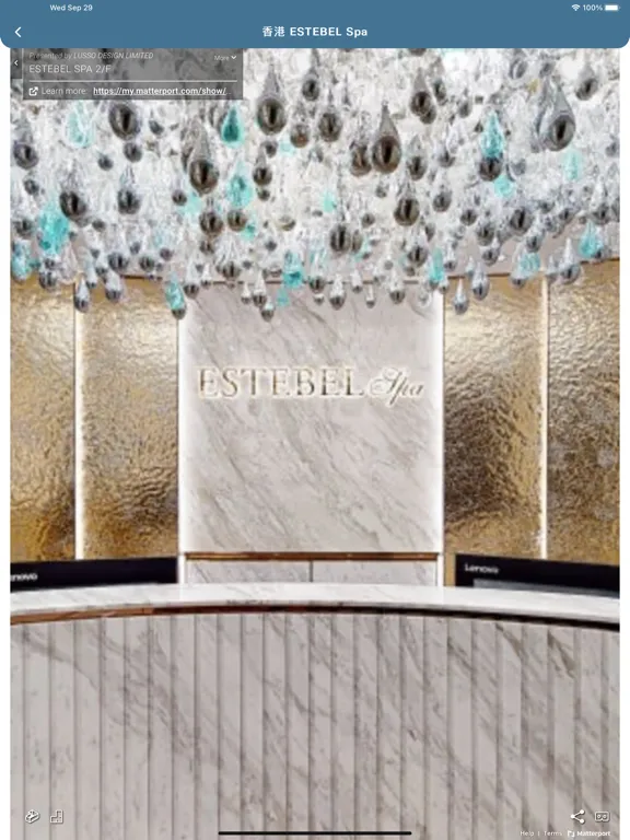 Zrzuty ekranu ESTEBEL Spa iPad 