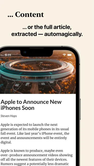 Tangkapan layar Feedibus — RSS Feed Reader