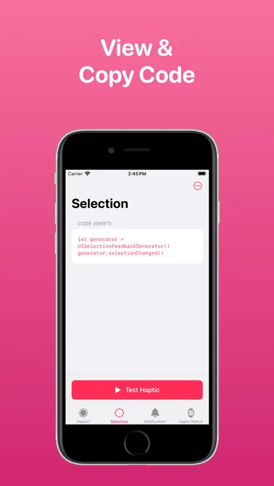 Screenshot di Haptics - Test Haptic Feedback