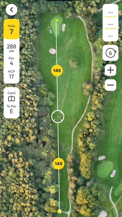 Zrzuty ekranu GolfView: GPS + Live Scoring