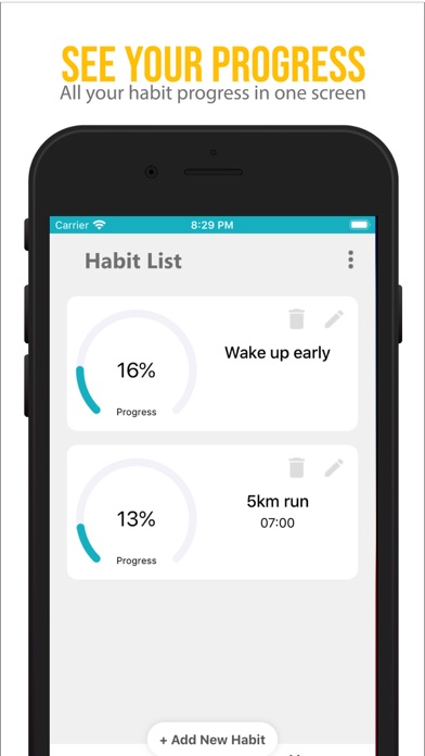 Screenshot di Daily - Habit Tracker