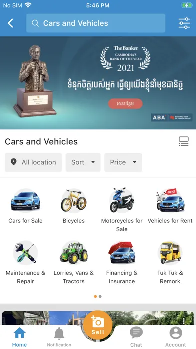 Screenshot di Khmer24