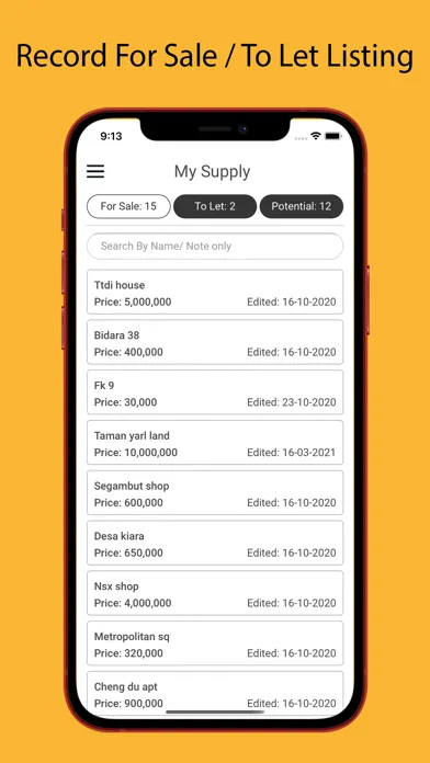 Capturas de tela do Listing Mine - Leads Generator