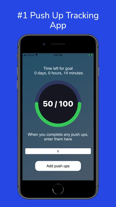 Ảnh chụp màn hình của PushPal - Push up Tracker