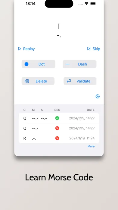 MorseCode Mentor Screenshots