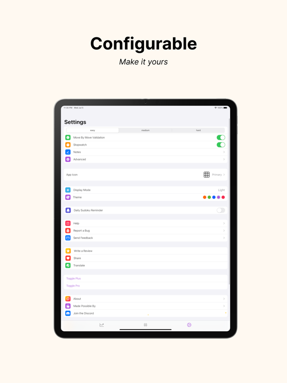 ภาพหน้าจอของ Not Evil Sudoku iPad 