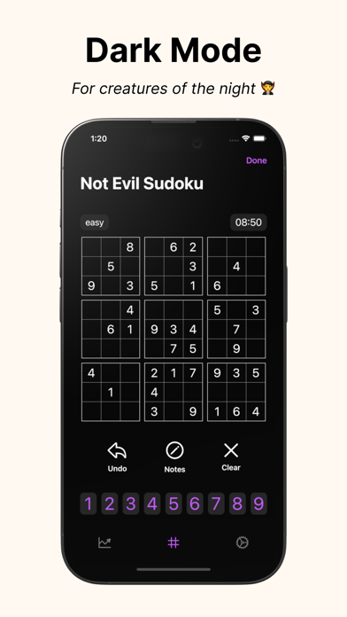 ภาพหน้าจอของ Not Evil Sudoku