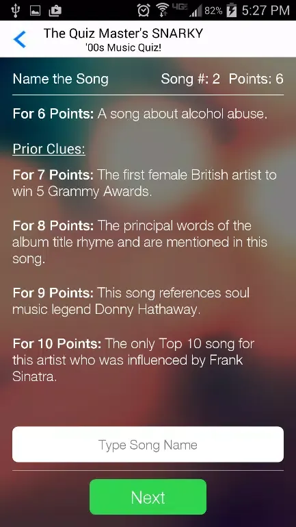 Quiz Master’s '00s Music Quiz应用截图