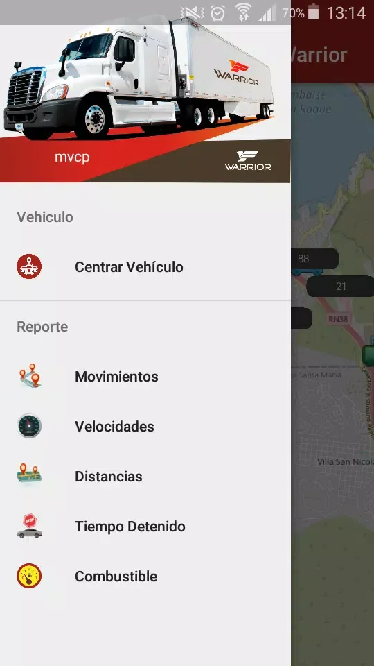 Warrior Seguimiento Satelital Screenshots