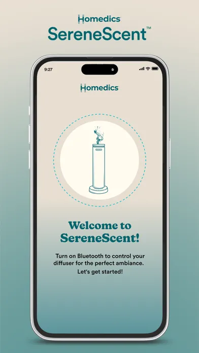 Homedics SereneScent স্ক্রিনশট