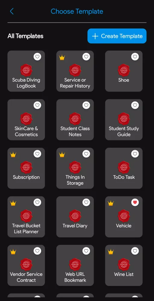 TimeStampR Woman Life In 1 App Screenshots