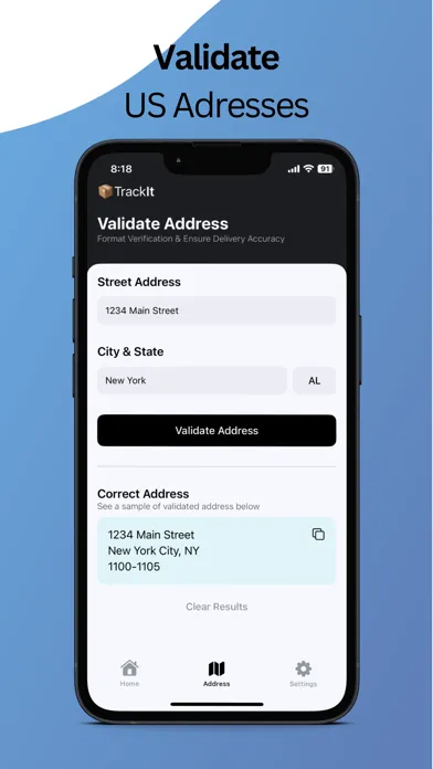 Скриншоты Trackit - Package Tracker