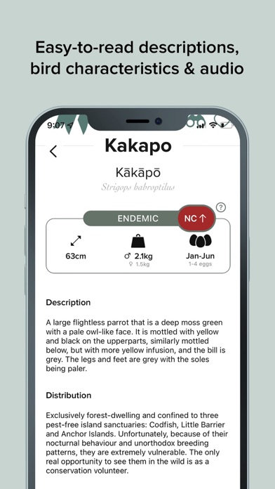 Twitcher: NZ Bird Watching App应用截图