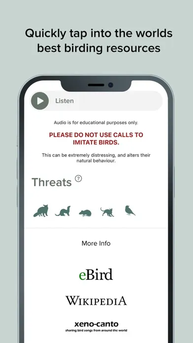 Twitcher: NZ Bird Watching App Screenshots