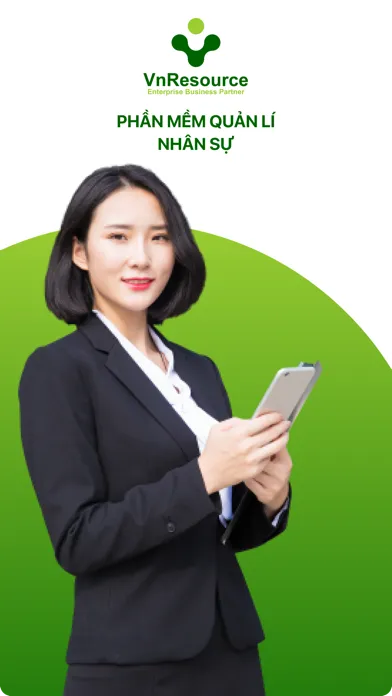 Tangkapan layar VnResource HRM EX Portal