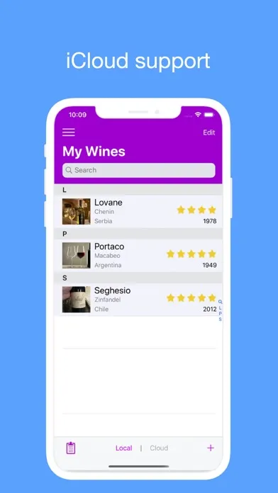 Tangkapan layar Winebook Pro