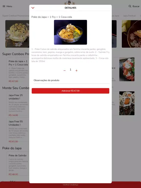 Capturas de pantalla de Japa Louco Sushi iPad 