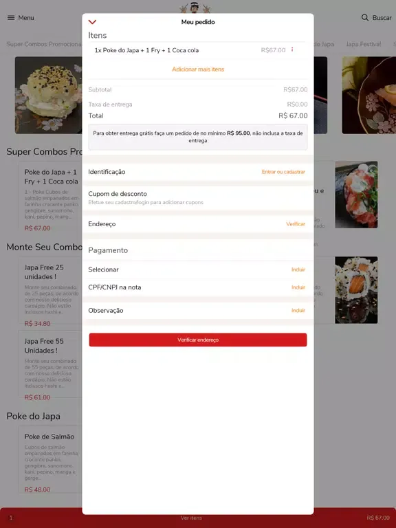 Capturas de pantalla de Japa Louco Sushi iPad 