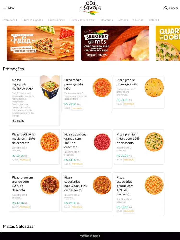 Oca de Savóia Delivery iPad  स्क्रीनशॉट