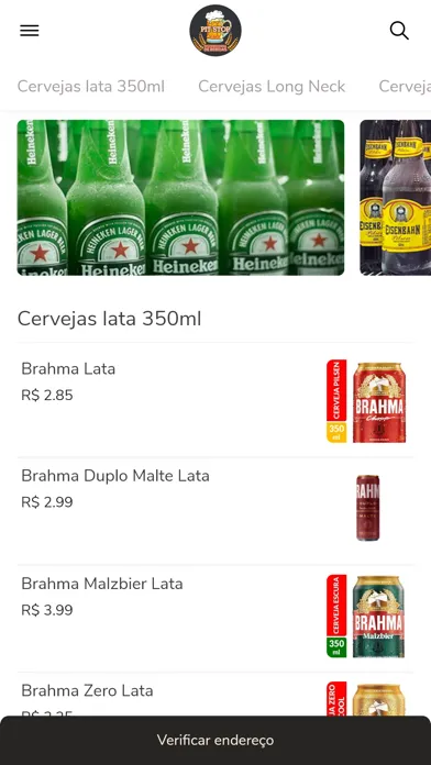 Tangkapan skrin Pit Stop Bebidas BH
