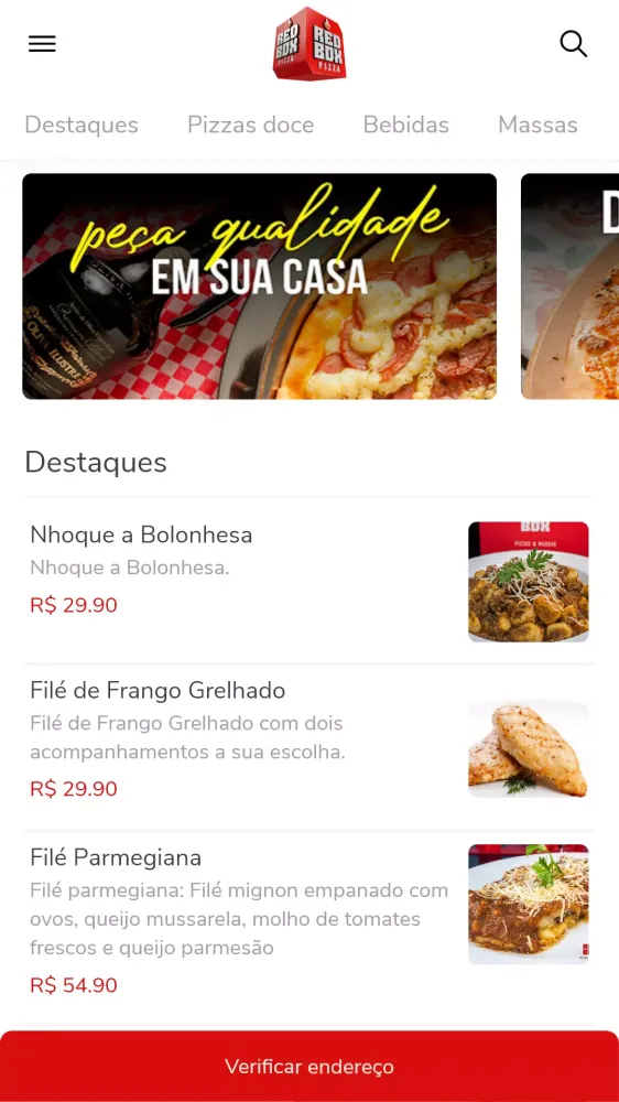 Red Box Delivery Screenshots