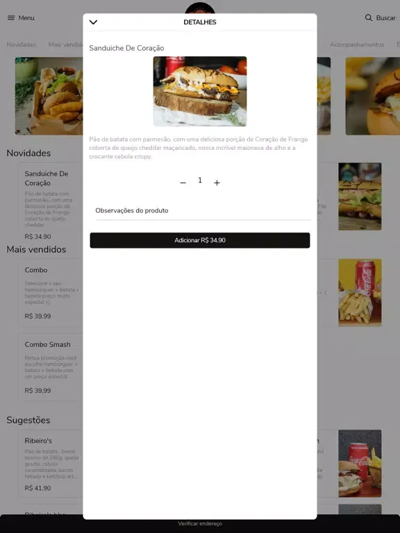 Скриншоты Ribeiro's Burger iPad 