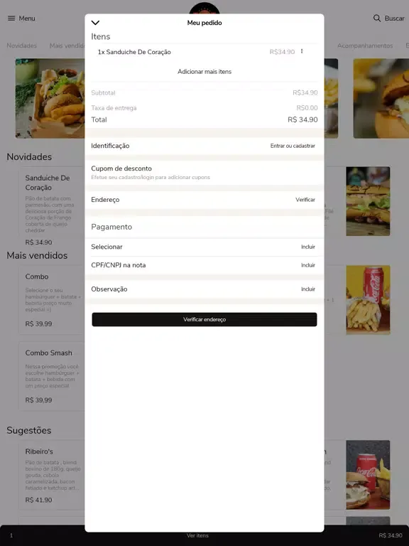 Скриншоты Ribeiro's Burger iPad 