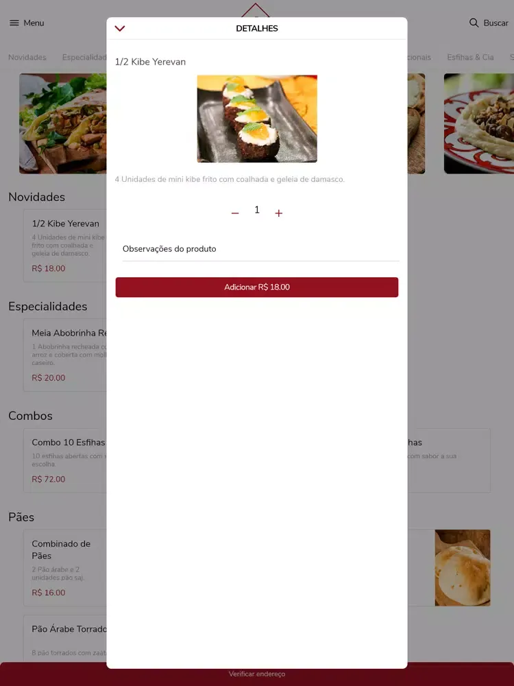 Saj Em Casa iPad  سکرین شاٹس