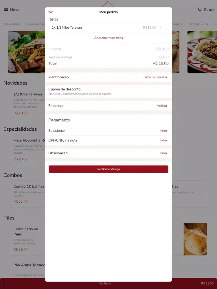 Saj Em Casa iPad  سکرین شاٹس