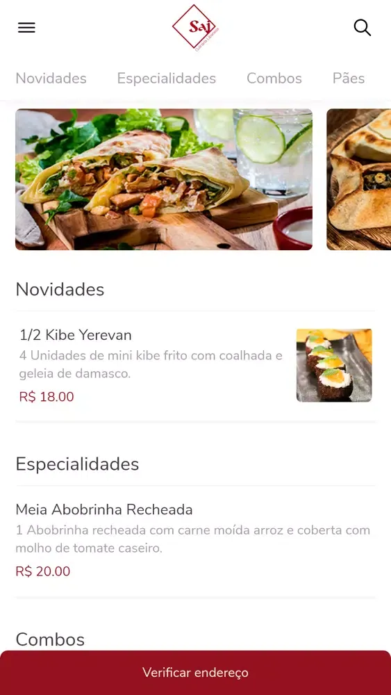 Saj Em Casa سکرین شاٹس