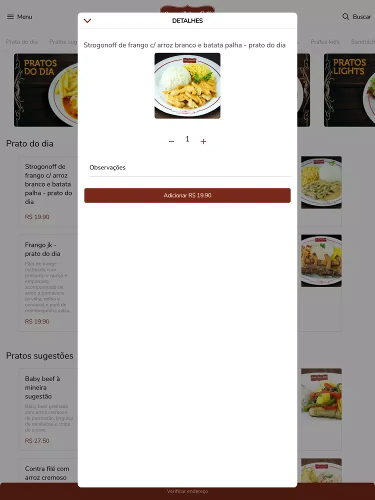 Santa Brasa Grill iPad  स्क्रीनशॉट