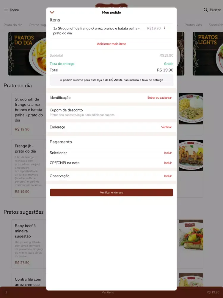 Santa Brasa Grill iPad  स्क्रीनशॉट