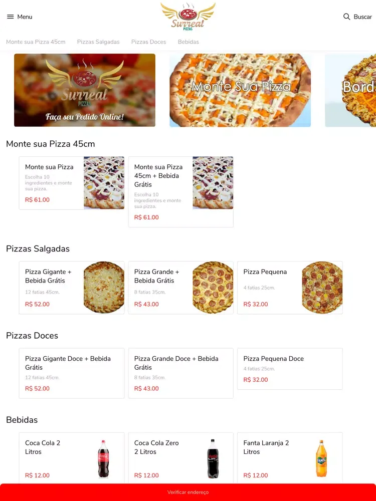 Capturas de pantalla de Surreal Pizzas Delivery iPad 