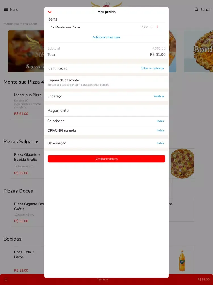 Capturas de pantalla de Surreal Pizzas Delivery iPad 
