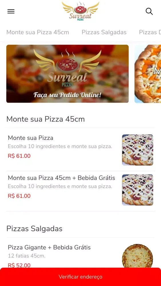 Capturas de pantalla de Surreal Pizzas Delivery