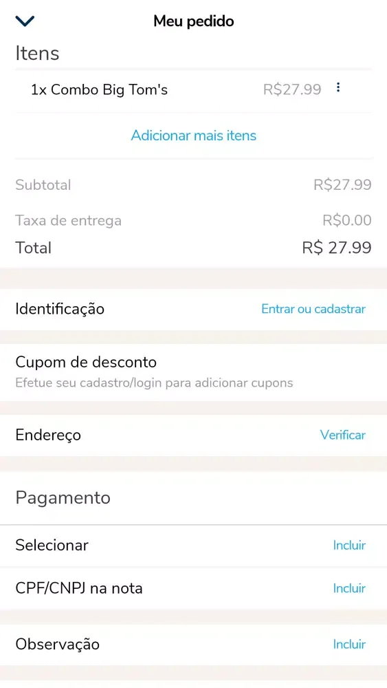 Toms Burger应用截图