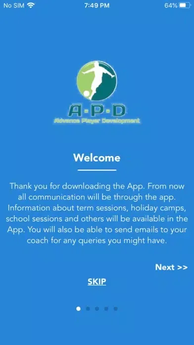 Advance Player Development 스크린샷