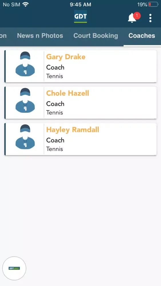 Скриншоты GD Tennis