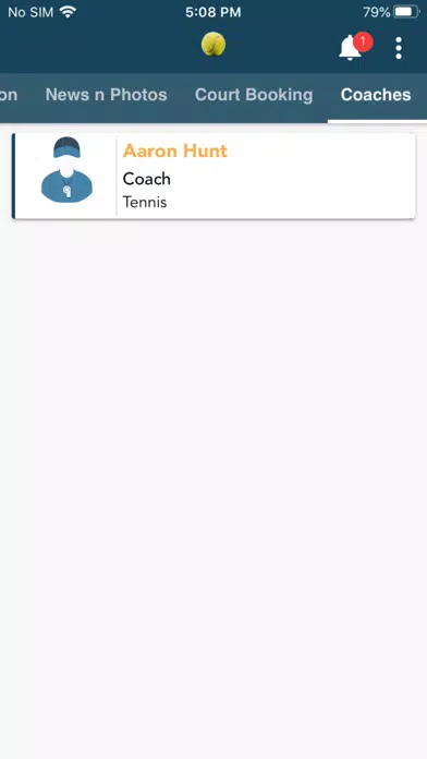 Screenshot di IMON Tennis