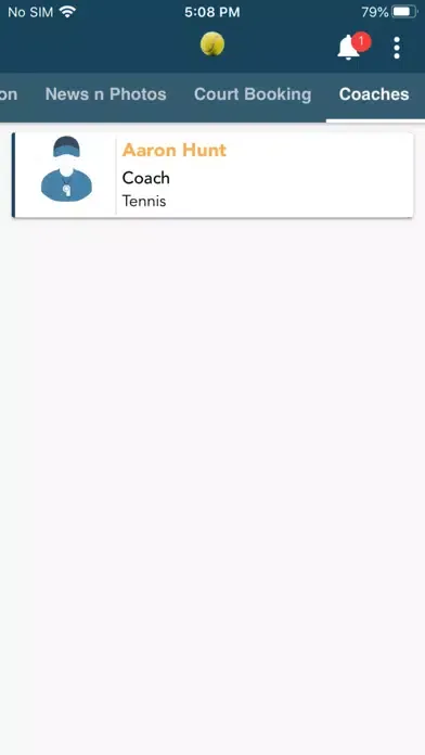 Screenshot di IMON Tennis
