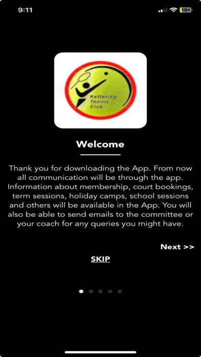 Kettering Tennis Club स्क्रीनशॉट