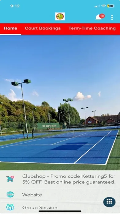 Kettering Tennis Club स्क्रीनशॉट
