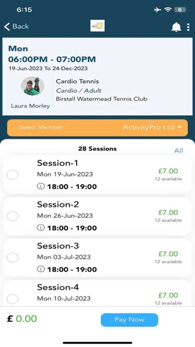 Capturas de pantalla de Laura Morley Coaching