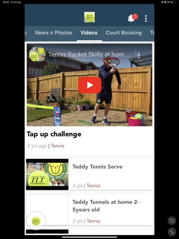 ProACE Sports and Swimming iPad  Screenshots