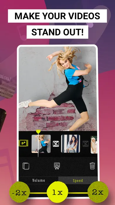 Zrzuty ekranu Add Background Music to Video+