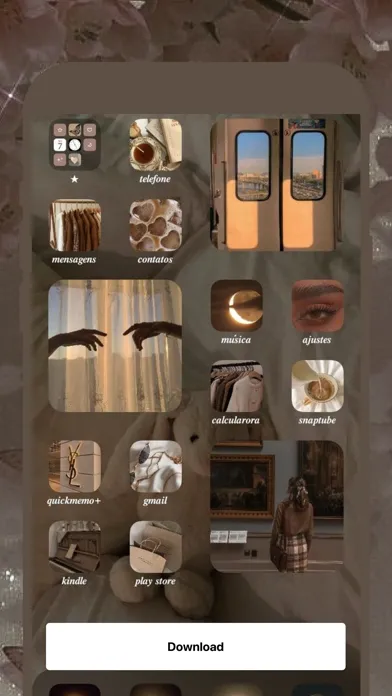 Capturas de tela do Themes : Home Screen Changer