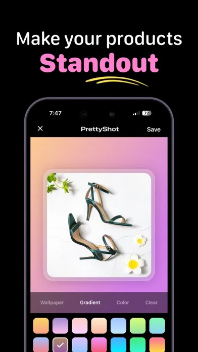 Screenshot Editor - PrettyShot स्क्रीनशॉट